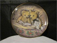 Vtg"Bedtime Story" Porcelain Plate, Franklin Mint