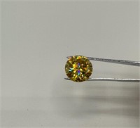 Yellow VVS 10 Carats Stone