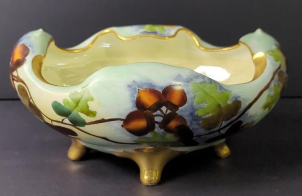 Antique Rosenthal Porcelain Nut Bowl