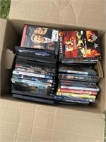 Large box of 200+ DVDs some new