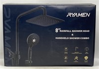 (RL) Boxed Ryamen 8" Rainfall Shower Head &