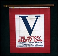 WWII Liberty Loan Victory Banner,
