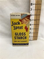 Jack Sprat Gloss Starch Unopened Cardboard Box