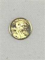 1909-1982 14k Gold Mini Penny