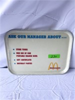 Vintage McDonald's Trays