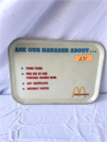 Vintage McDonald's Trays