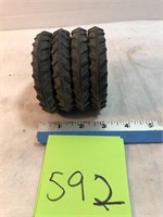 4 toy tractor tires