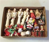 Lot of Christmas figurines