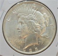 1923 PEACE DOLLAR CHOICE BU