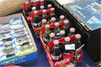 4 NASCAR COCA COLA COLLECTABLE BOTTLES 6 PACKS IN