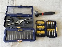 Tap & Die Set,Adj Wrench & Driver Set Includes