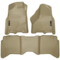 Front & 2nd Seat Floor Liners Fits 09-18 Ram 1500