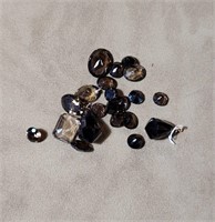 85 Carats of Smokey Quartz Gemstones