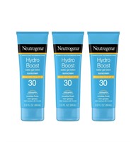 3 Pack Neutrogena Hydro Boost Water Gel Sunscreen