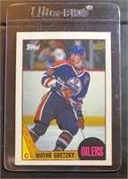 1987 Topps Wayne Gretzky Hockey Card