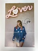 Autograph COA Taylor Swift Poster