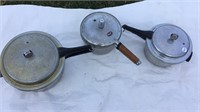 Presto and Mirror Magic 4”&6” pressure cookers