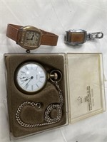 Sears 1886 Commemorative Pocket watch, 2 wrist