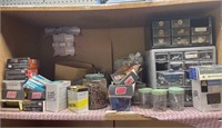 Huge Lot Of Fasteners, Screws, Nails And Bolts