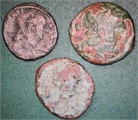 Research Pack of 3 Ancient Coins Roman, Greek ?