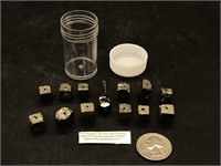13 Pyrite Nuggets 10x15mm Semi Precious Pepites