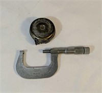 Vintage The Lufkin Rule Co. Micrometer number