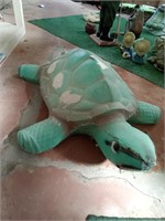 Concrete yard turtle, heavy!