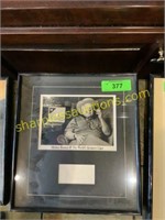 Mickey Rooney autographed picture