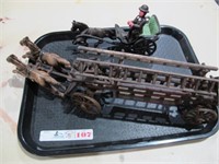 CHOICE OF ANTIQUE IRON TOYS