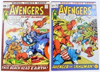 (2) AVENGERS #93 & #95 MARVEL BRONZE AGE