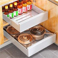 Pull out Cabinet Organizer, 21Deep, Slide out