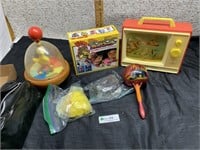 Fisher Price Toys music box tv, seasame street &