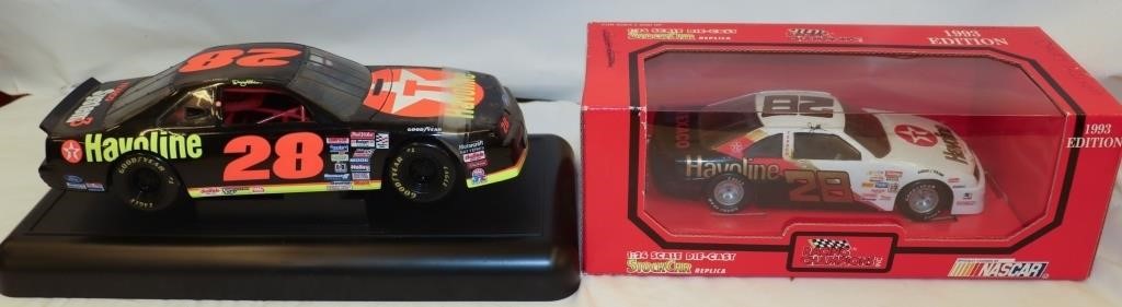 2 Davey Allison #28 Havoline Nascar Cars