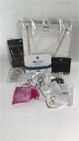 New Lot of 11 Assorted Jewelry 
Includes: Rings,