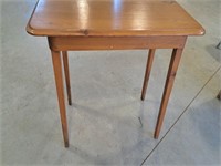 Pine hall table 34"W