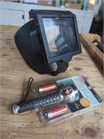 Welding Sheild and Mini Flashlight