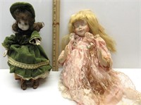 Vintage Dolls one is a Music Box