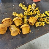 ASSORTED-2" - ELECTRIC FENCE  INSULATORS