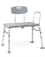 Medline Transfer Bench for Bathtubs and Showers,