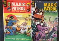 Gold Key Mars Patrol #4 1967 & #7 1968