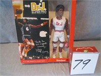 Dr. “J”, 9 ½” fully jointed action figure