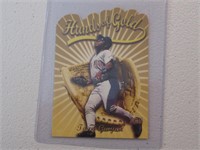 1999 TOPPS TONY GWYNN HANDS OF GOLD DIE CUT