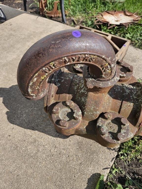 The Myers 484 Vintage Rustic Pump Engine