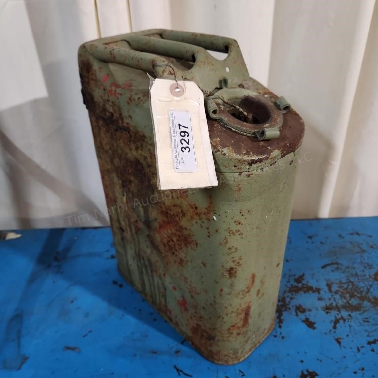 H2 Gas Jerry Can 5gal Military style