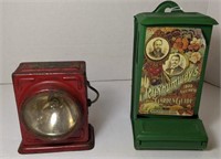 Delta buddy vintage electric lantern and match