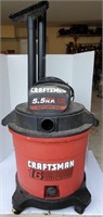 Craftsman 5.5 hp wet/dry vac. 150mph blowing