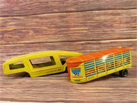 Vintage Toy Truck Trailers