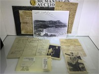 Antique papers, documents, photos & more
