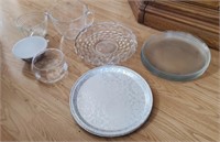 Serving trays and measuring cups