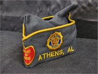 AMERICAN LEGION ATHENS, AL WOOL HAT SIZE 7 1/2